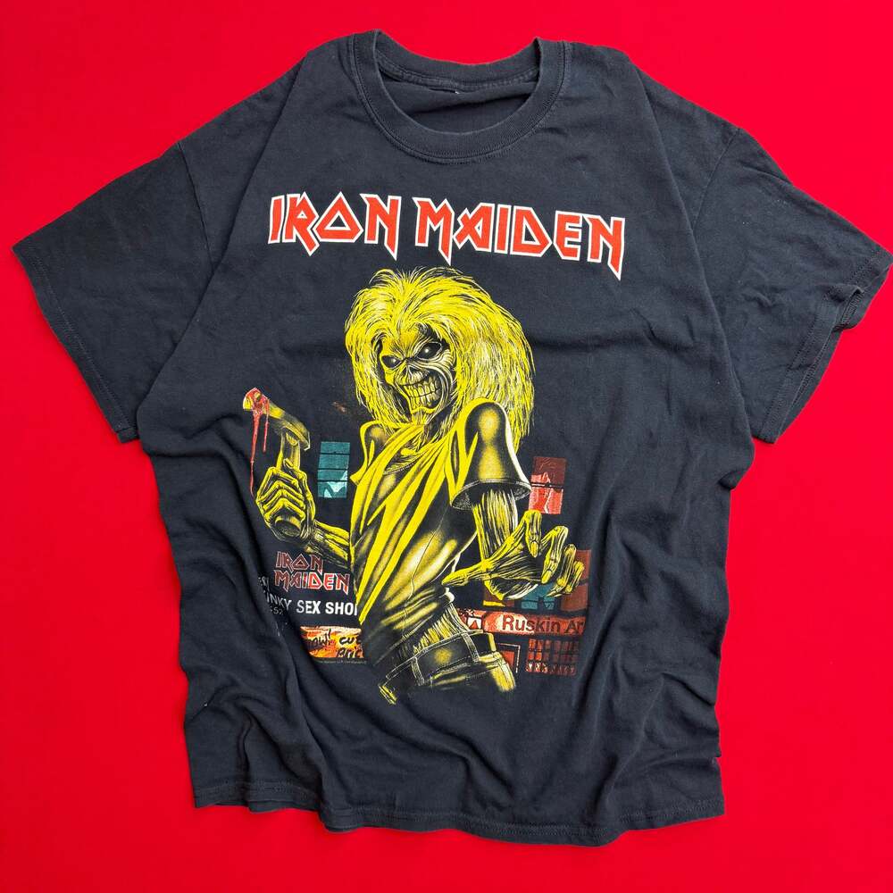 Rare Iron Maiden T Shirt The‎ Book Of Souls World Tour 2017 Black Size Small